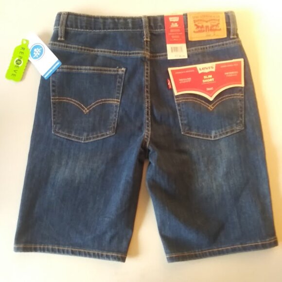 Levi's boy's size 16R  (28 waist) slim jean shorts - Picture 5 of 16